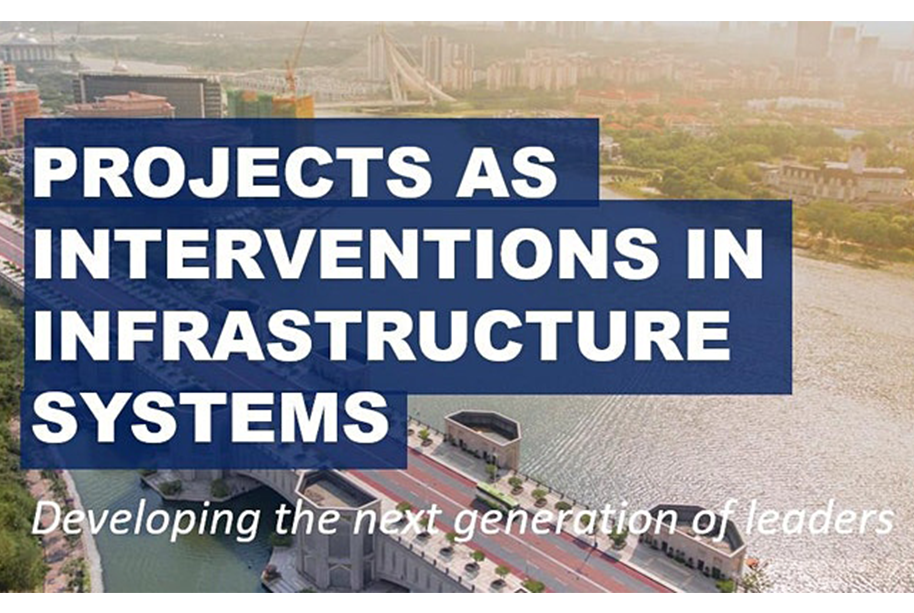 Projects as Interventions in Infrastructure Systems