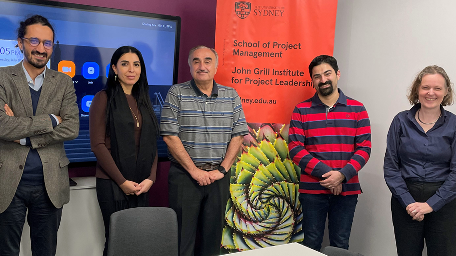 Industrial decarbonisation expert Nashwan Dawood visits SoPM