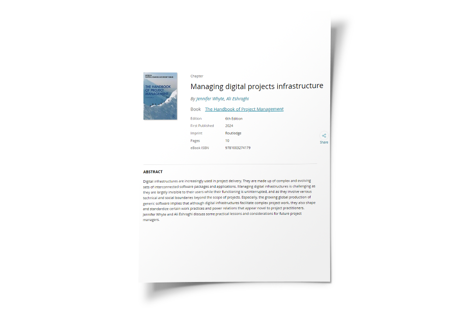 Managing Digital Infrastructure on Projects